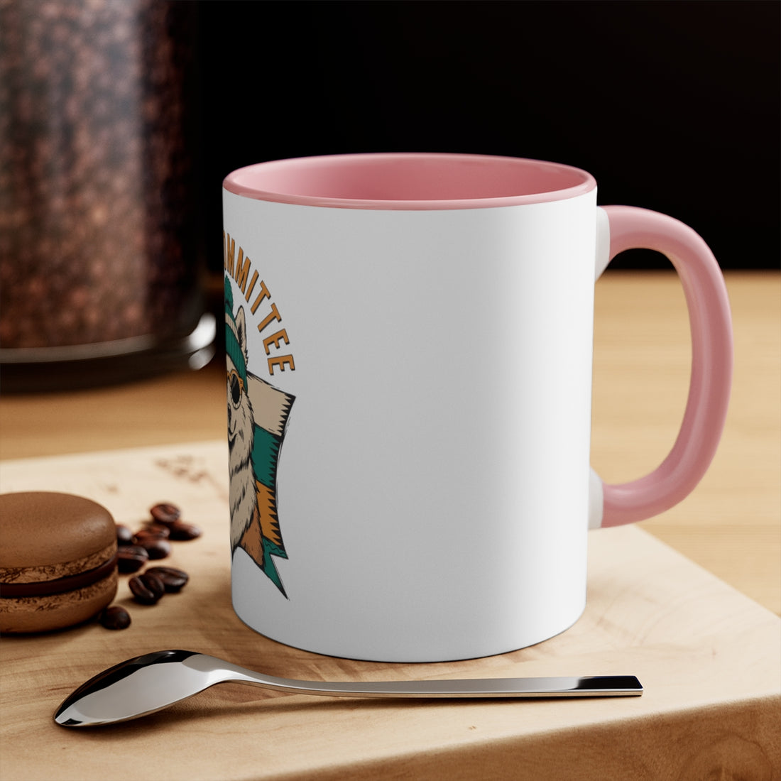 Pink — Lifestyle | Samoyed Smile Committee Accent Mug