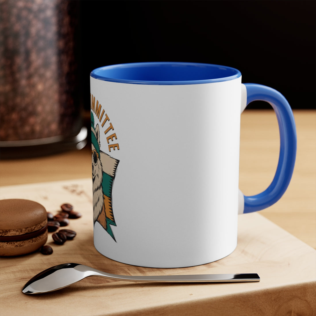 Blue — Lifestyle | Samoyed Smile Committee Accent Mug