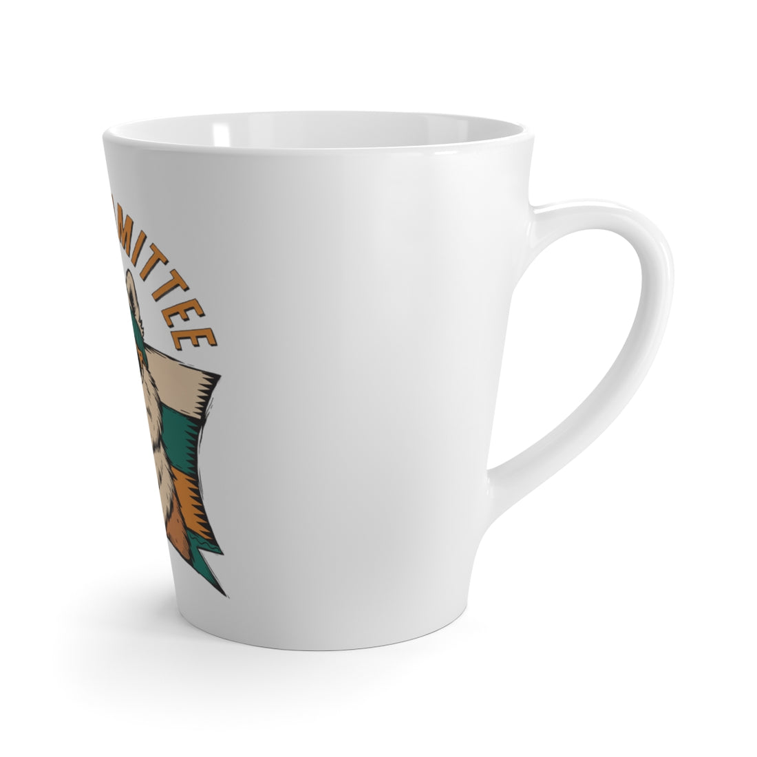 Right side | Samoyed Smile Committee Latte Mug