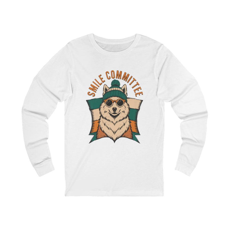 Samoyed Smile Committee Long Sleeve Tee