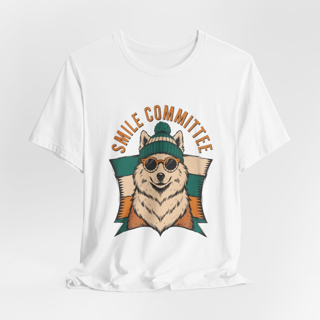 White — Hanging | Samoyed Smile Committee Men's Tee