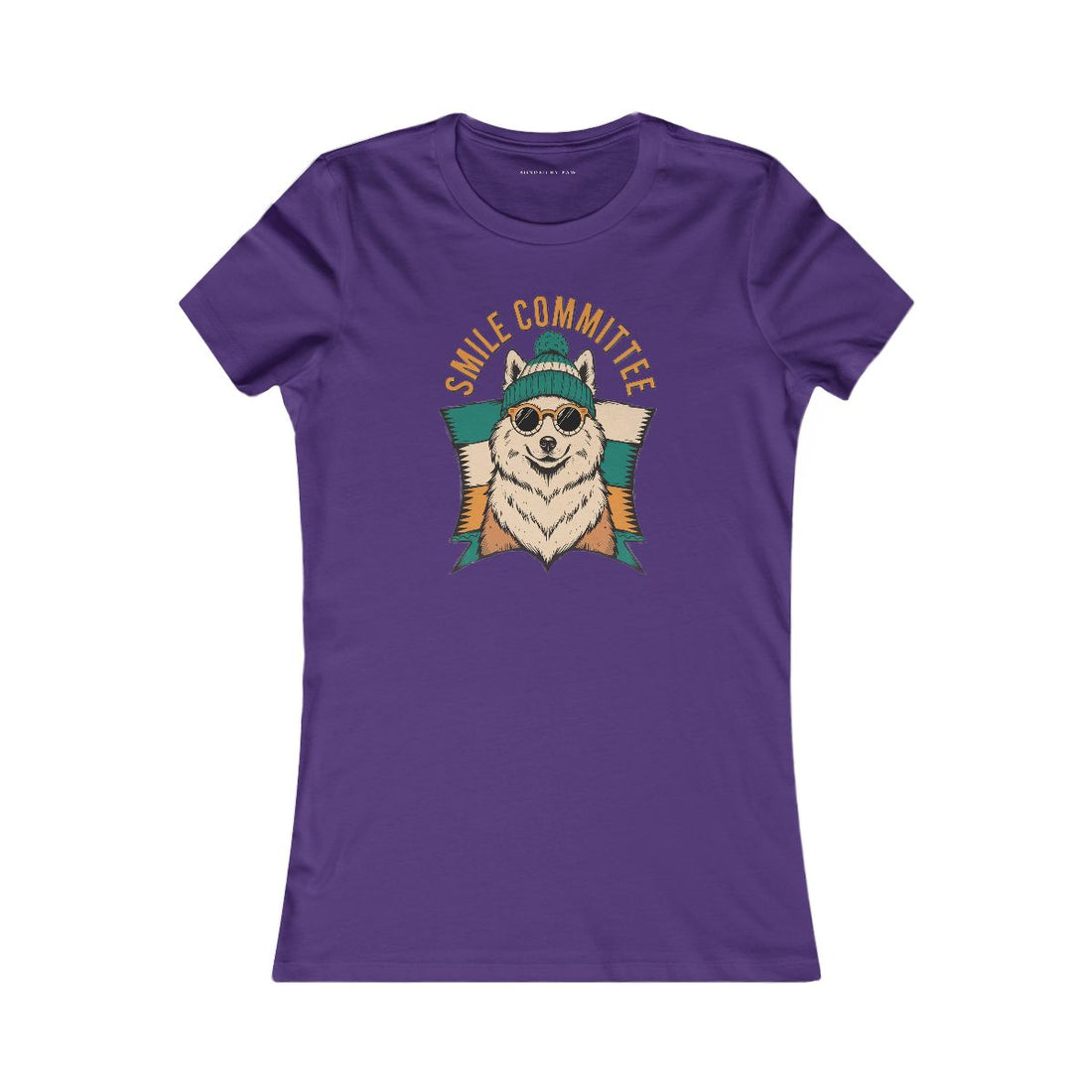 Team Purple — Front | Samoyed Smile Committee Women's Tee