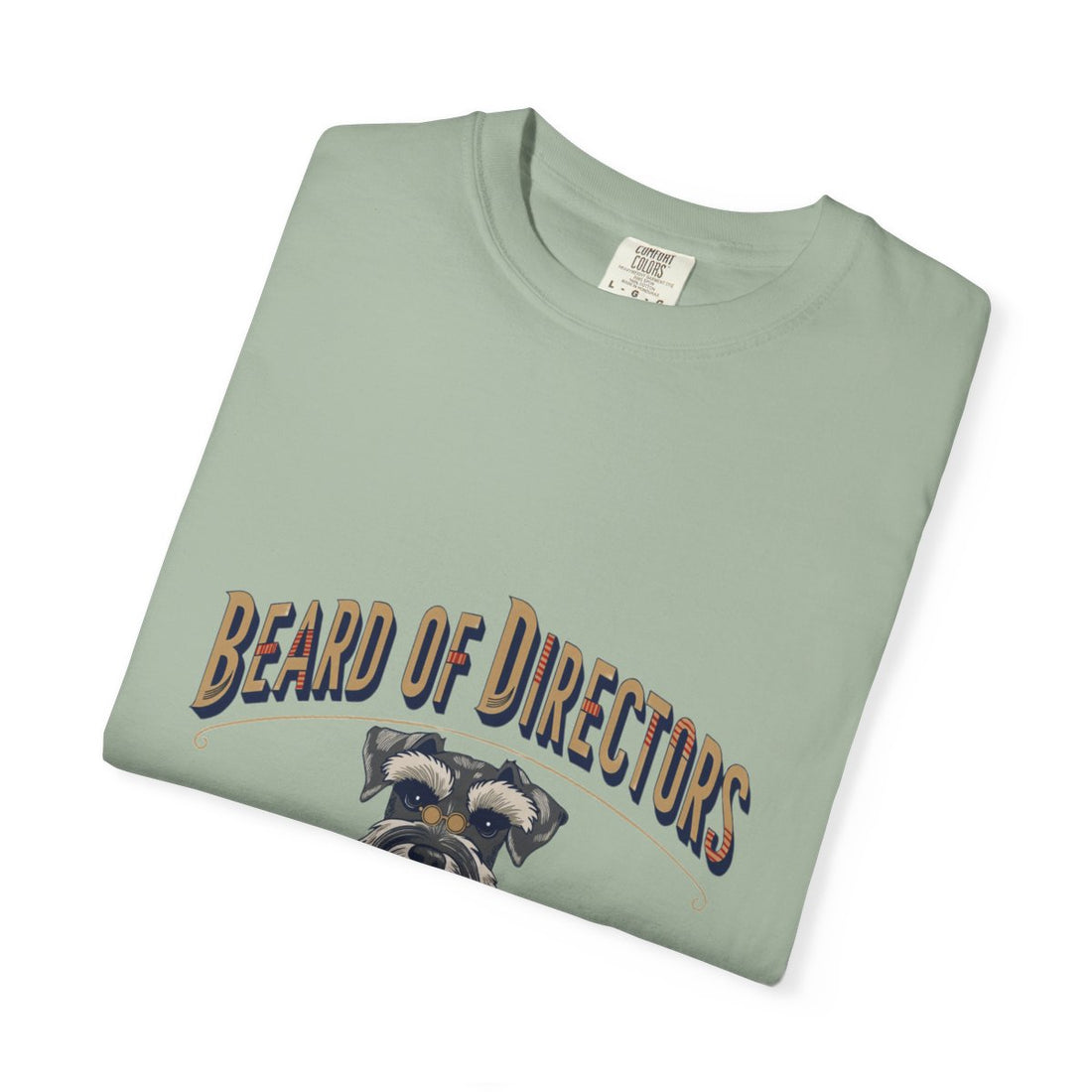 Bay — Folded | Schnauzer 'Beard Of Directors' Garment-Dyed Tee