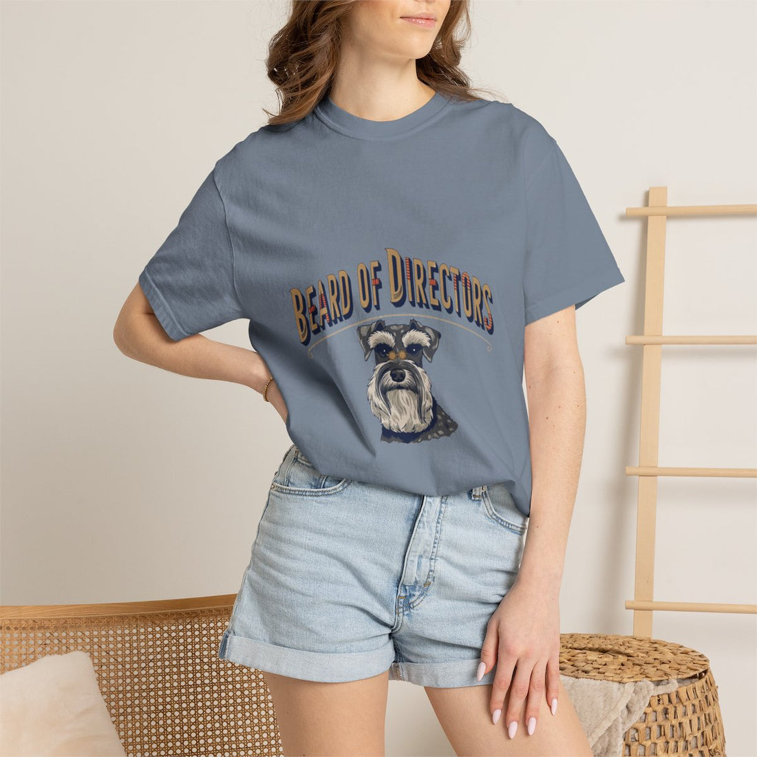 Blue Jean — Lifestyle | Schnauzer 'Beard Of Directors' Garment-Dyed Tee