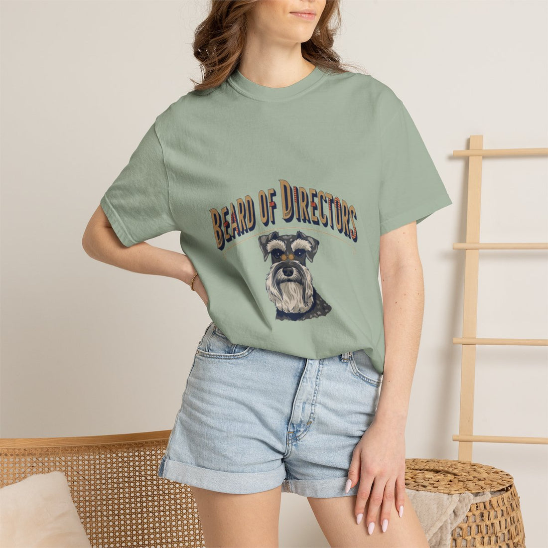 Bay — Lifestyle | Schnauzer 'Beard Of Directors' Garment-Dyed Tee