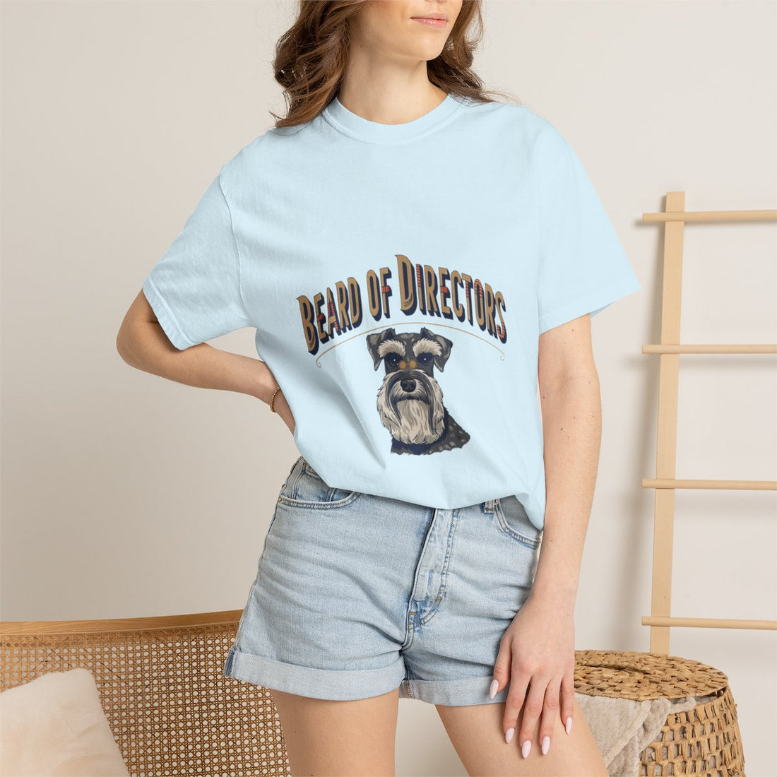 Chambray — Lifestyle | Schnauzer 'Beard Of Directors' Garment-Dyed Tee