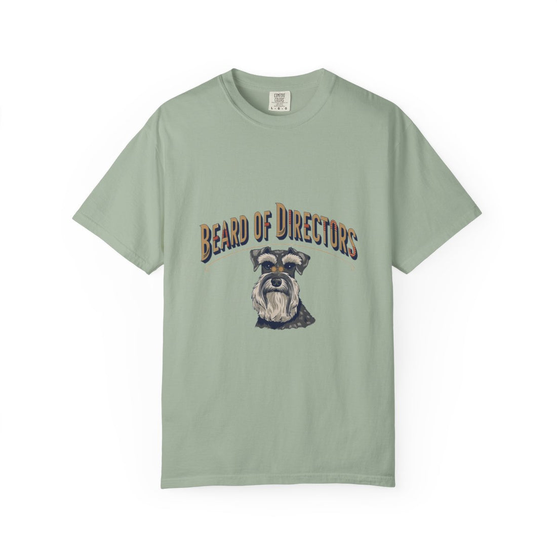 Bay — Front | Schnauzer 'Beard Of Directors' Garment-Dyed Tee