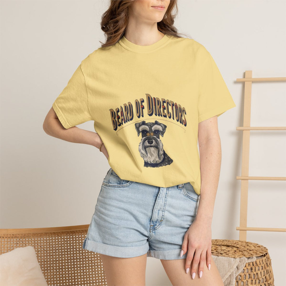 Butter — Lifestyle | Schnauzer 'Beard Of Directors' Garment-Dyed Tee