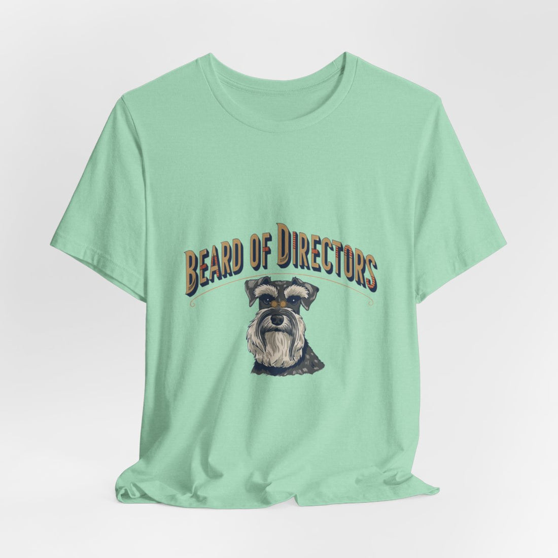 Heather Mint — Hanging | Schnauzer 'Beard Of Directors' Tee