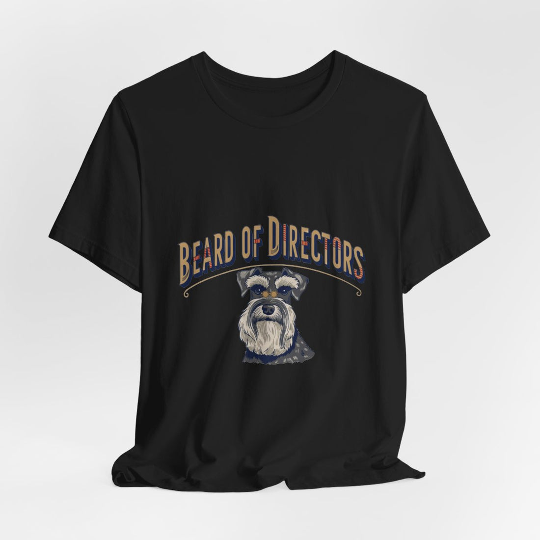 Black — Hanging | Schnauzer 'Beard Of Directors' Tee