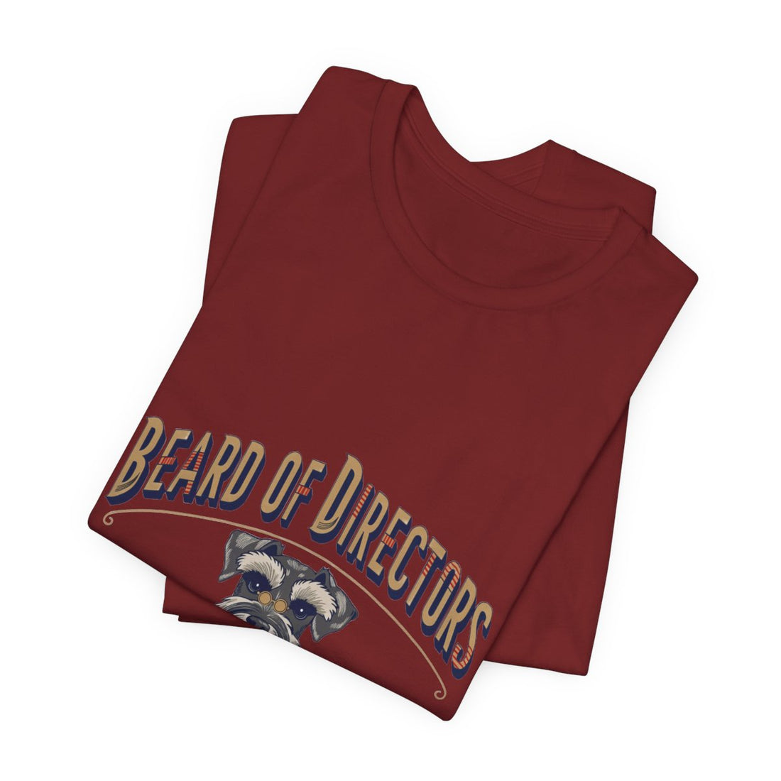 Cardinal — Folded | Schnauzer 'Beard Of Directors' Tee