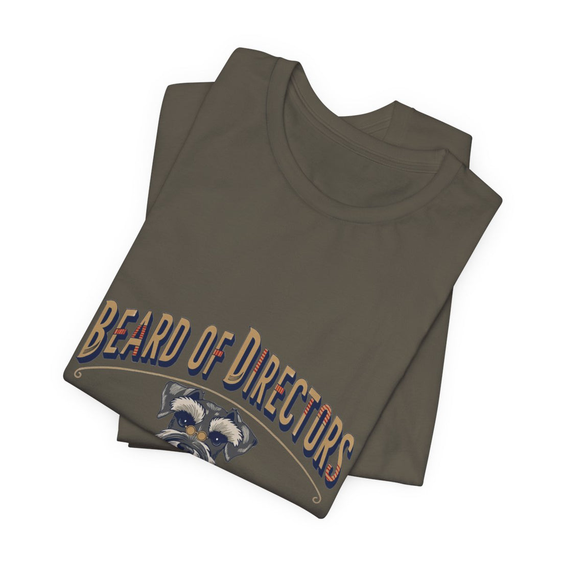 Army — Folded | Schnauzer 'Beard Of Directors' Tee