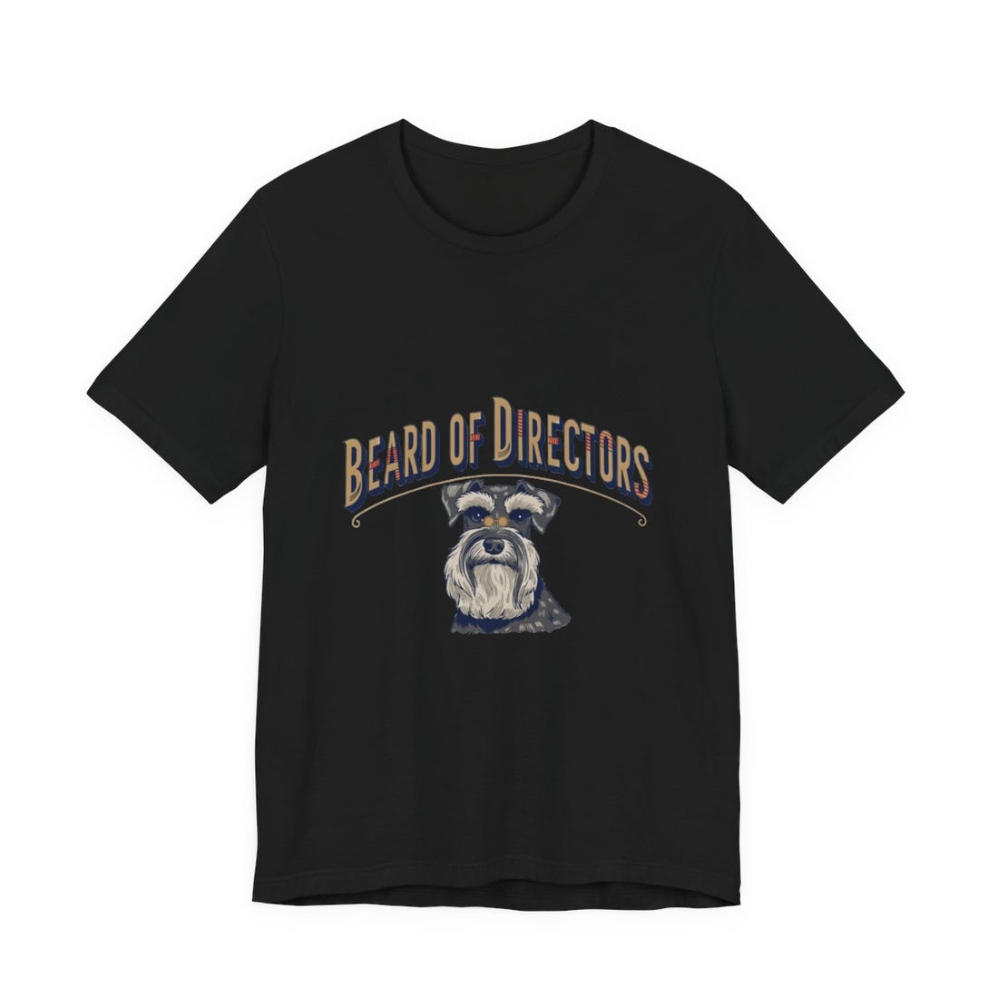 Black — Front | Schnauzer 'Beard Of Directors' Tee
