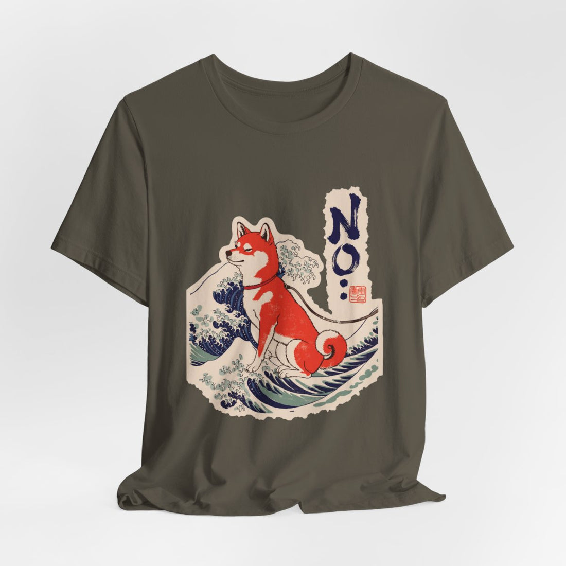 Army — Hanging | Shiba Inu 'No.' Tee