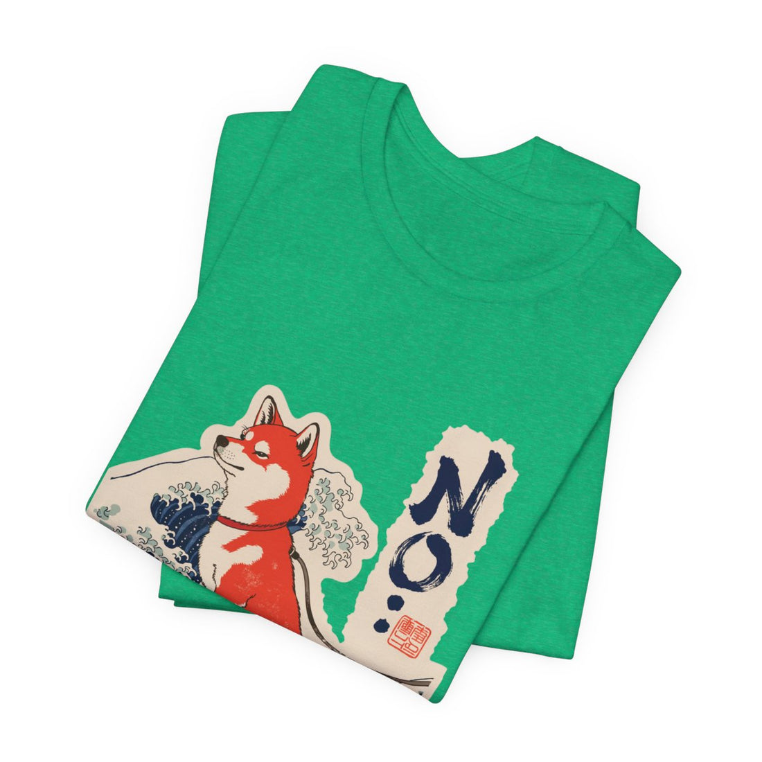 Heather Kelly — Folded | Shiba Inu 'No.' Tee