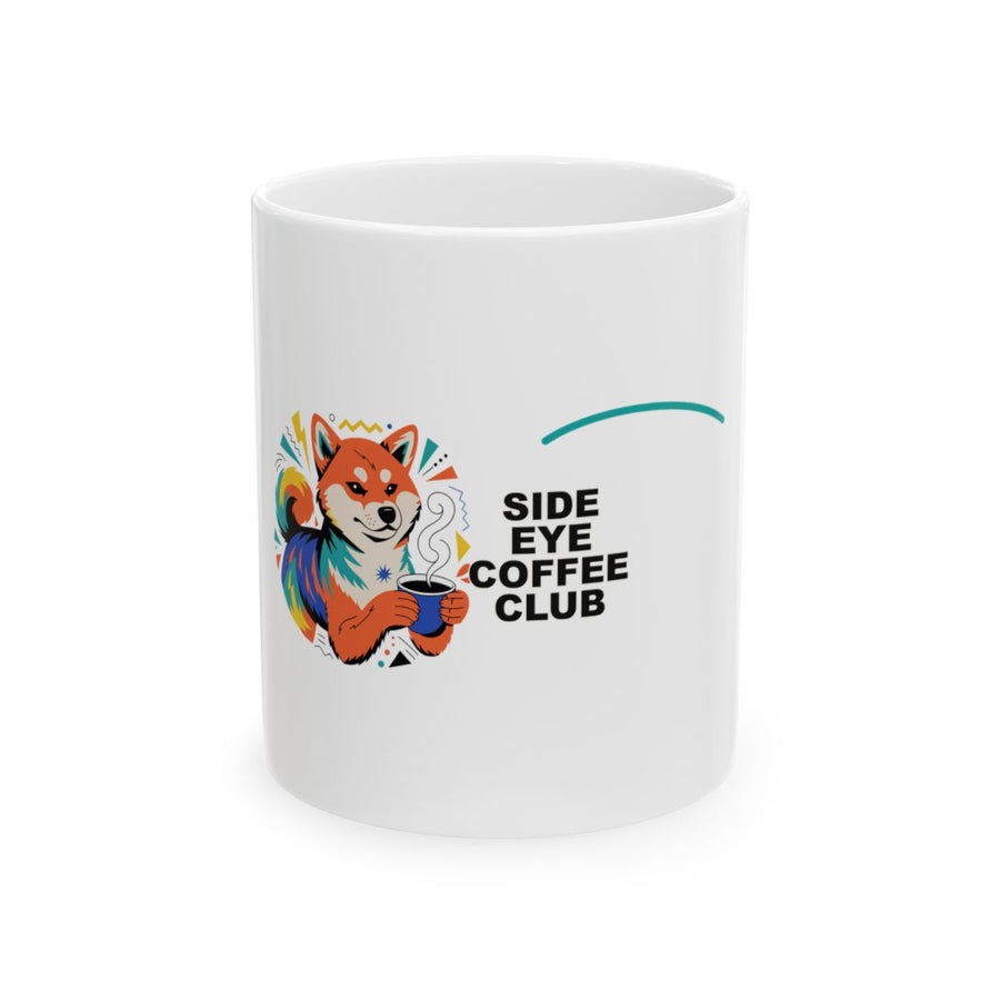 Shiba Inu Side-Eye Coffee Club Mug