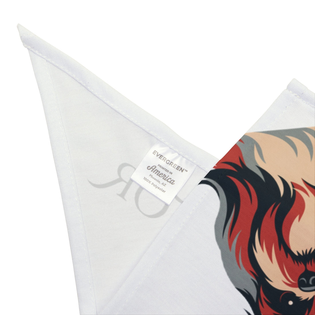 27" × 13" — Detail | Shih Tzu Royal Coordinator Bandana