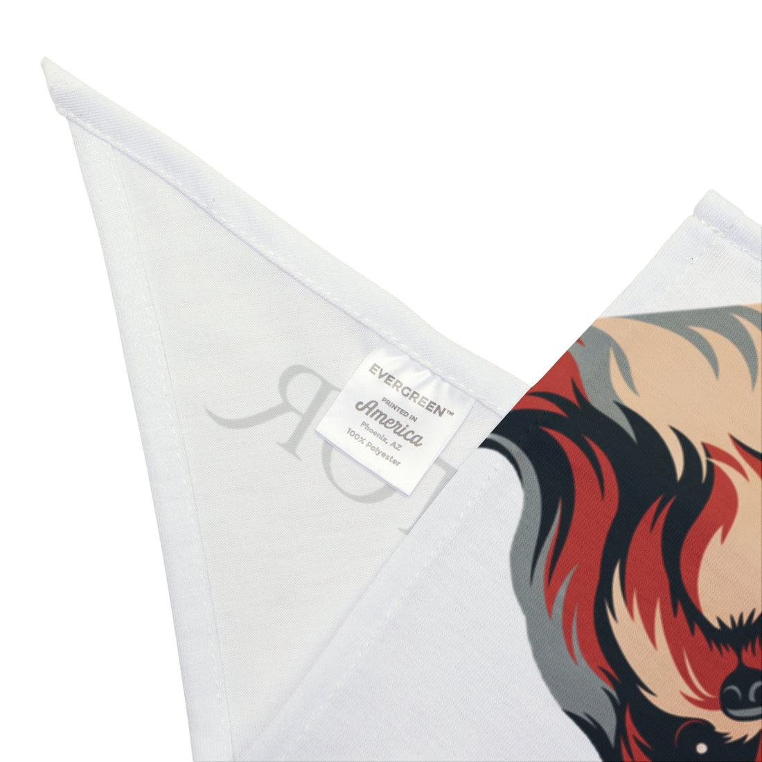 20" × 10" — Detail | Shih Tzu Royal Coordinator Bandana
