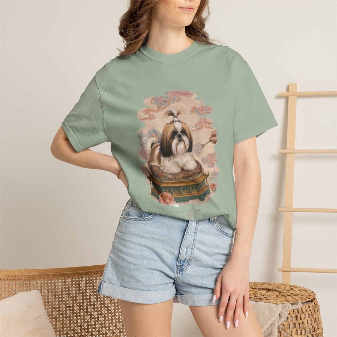 Bay — Lifestyle | Shih Tzu 'Tiny Emperor' Garment-Dyed Tee