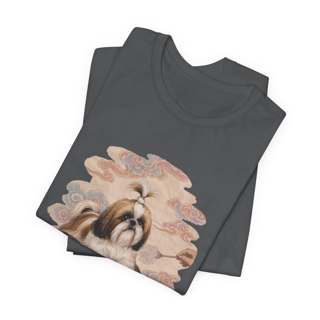 Asphalt — Folded | Shih Tzu 'Tiny Emperor' Tee