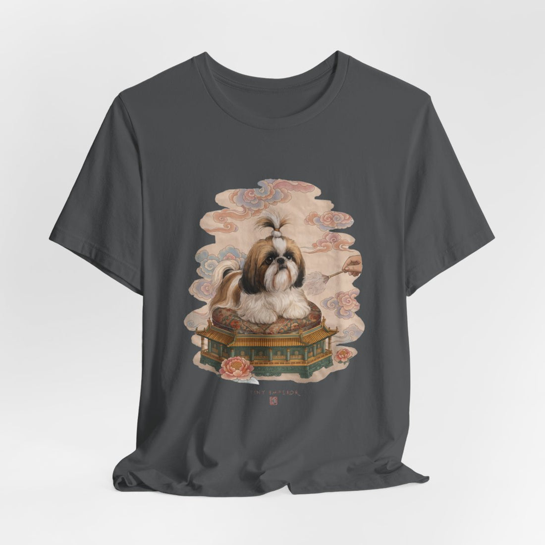 Asphalt — Hanging | Shih Tzu 'Tiny Emperor' Tee