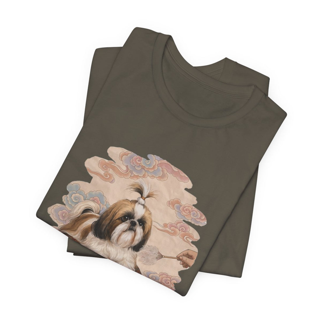 Army — Folded | Shih Tzu 'Tiny Emperor' Tee