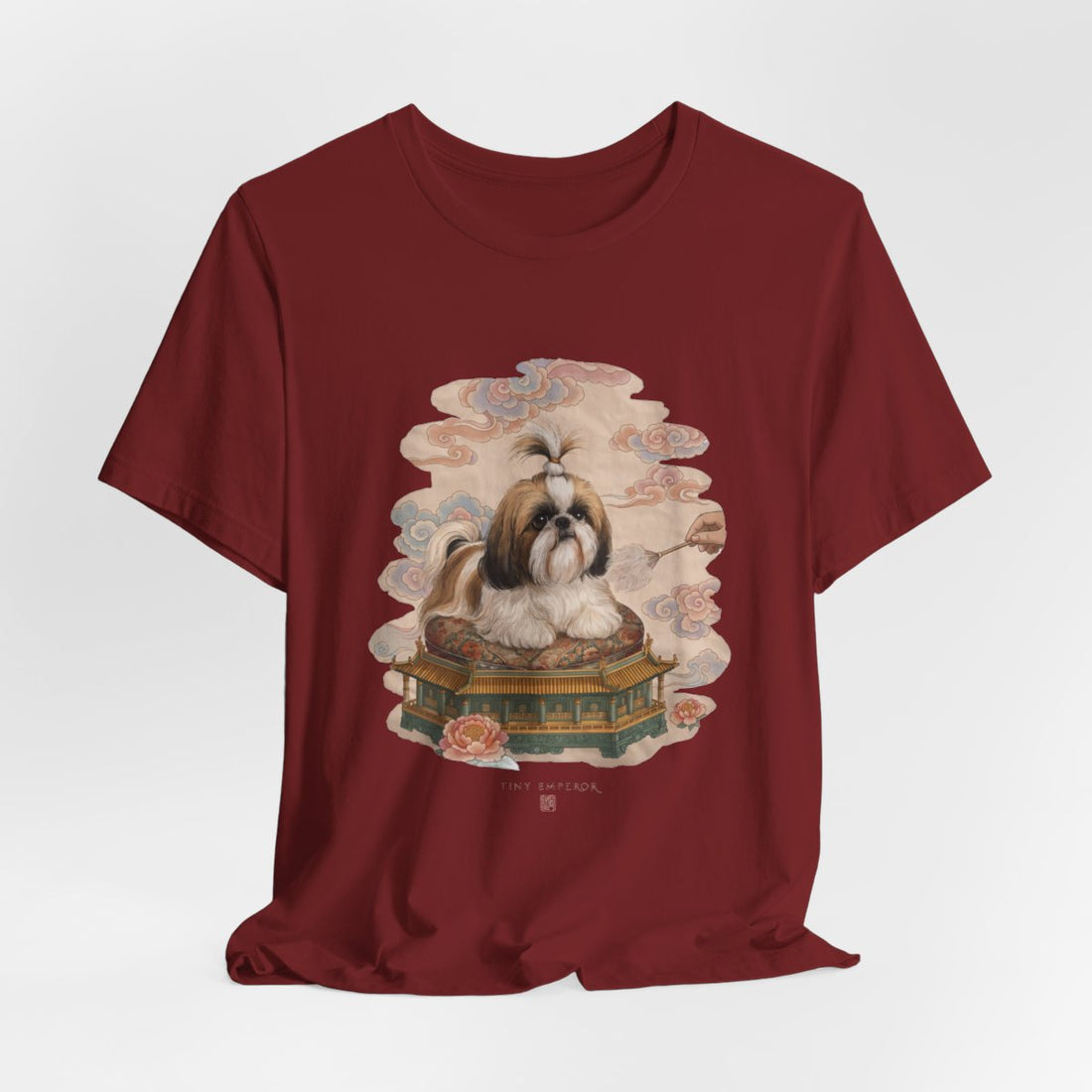 Cardinal — Hanging | Shih Tzu 'Tiny Emperor' Tee