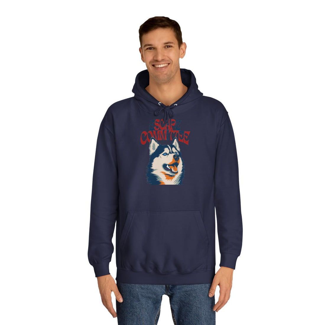 Oxford Navy — Lifestyle | Siberian Husky Escape Committee Hoodie