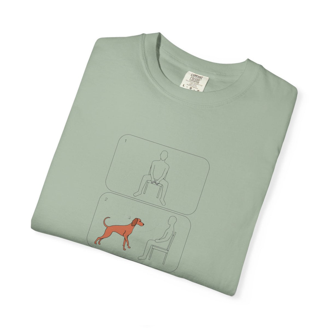 Bay — Folded | Vizsla 'Attachment Issues' Garment-Dyed Tee