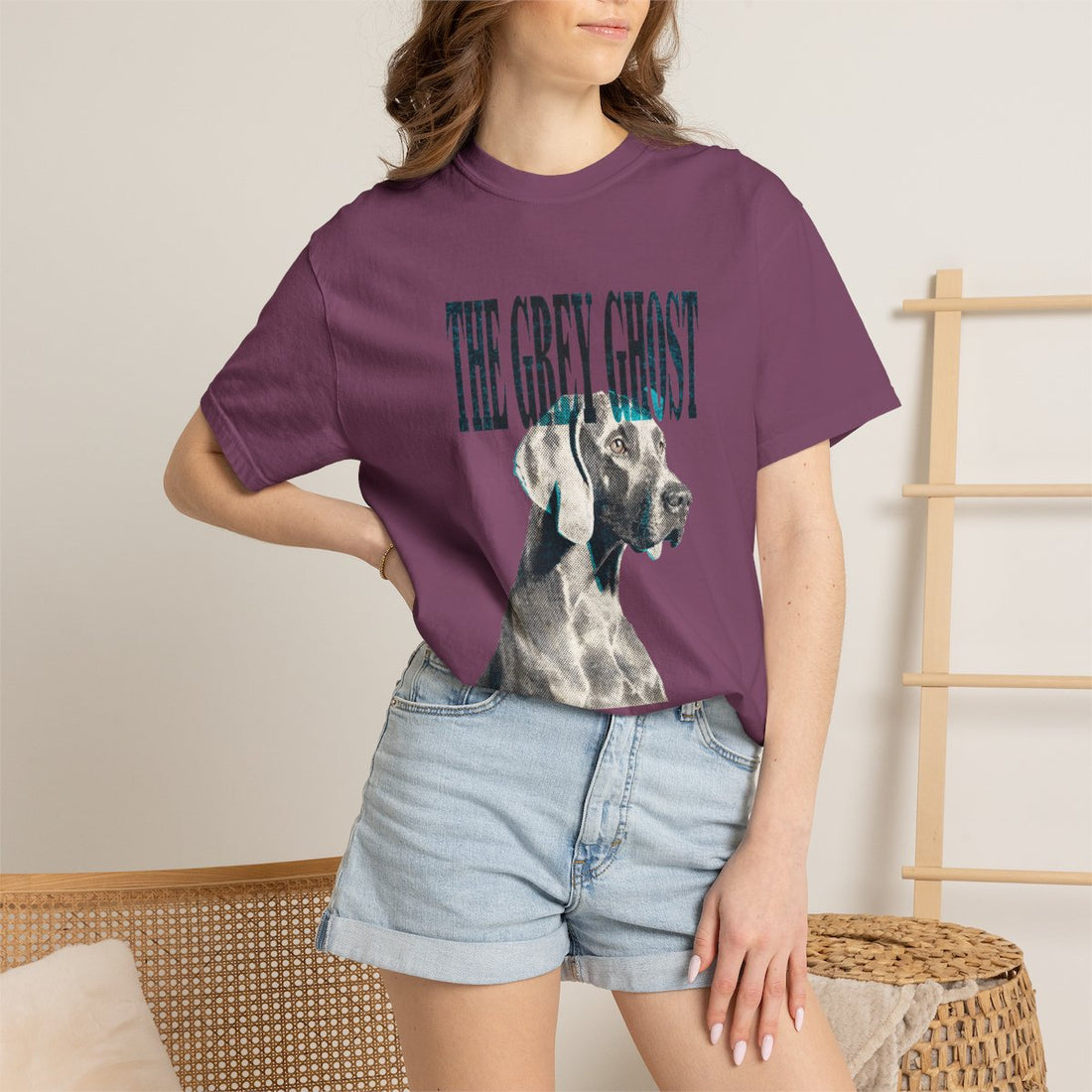 Berry — Lifestyle | Weimaraner 'The Grey Ghost' Garment-Dyed Tee