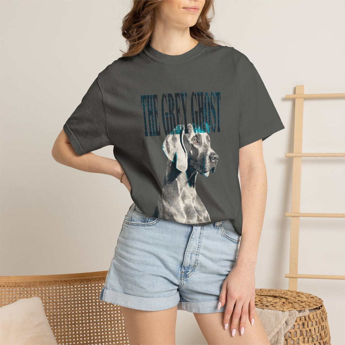Pepper — Lifestyle | Weimaraner 'The Grey Ghost' Garment-Dyed Tee