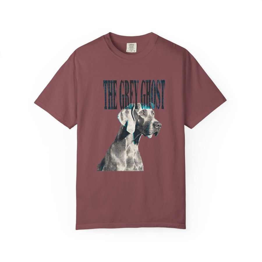 Weimaraner 'The Grey Ghost' Garment-Dyed Tee