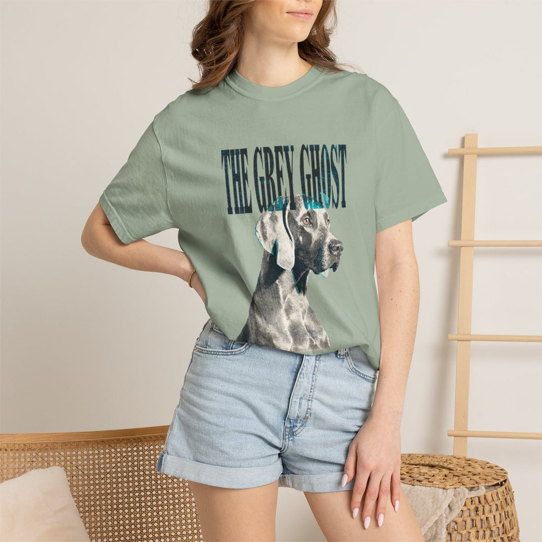 Bay — Lifestyle | Weimaraner 'The Grey Ghost' Garment-Dyed Tee