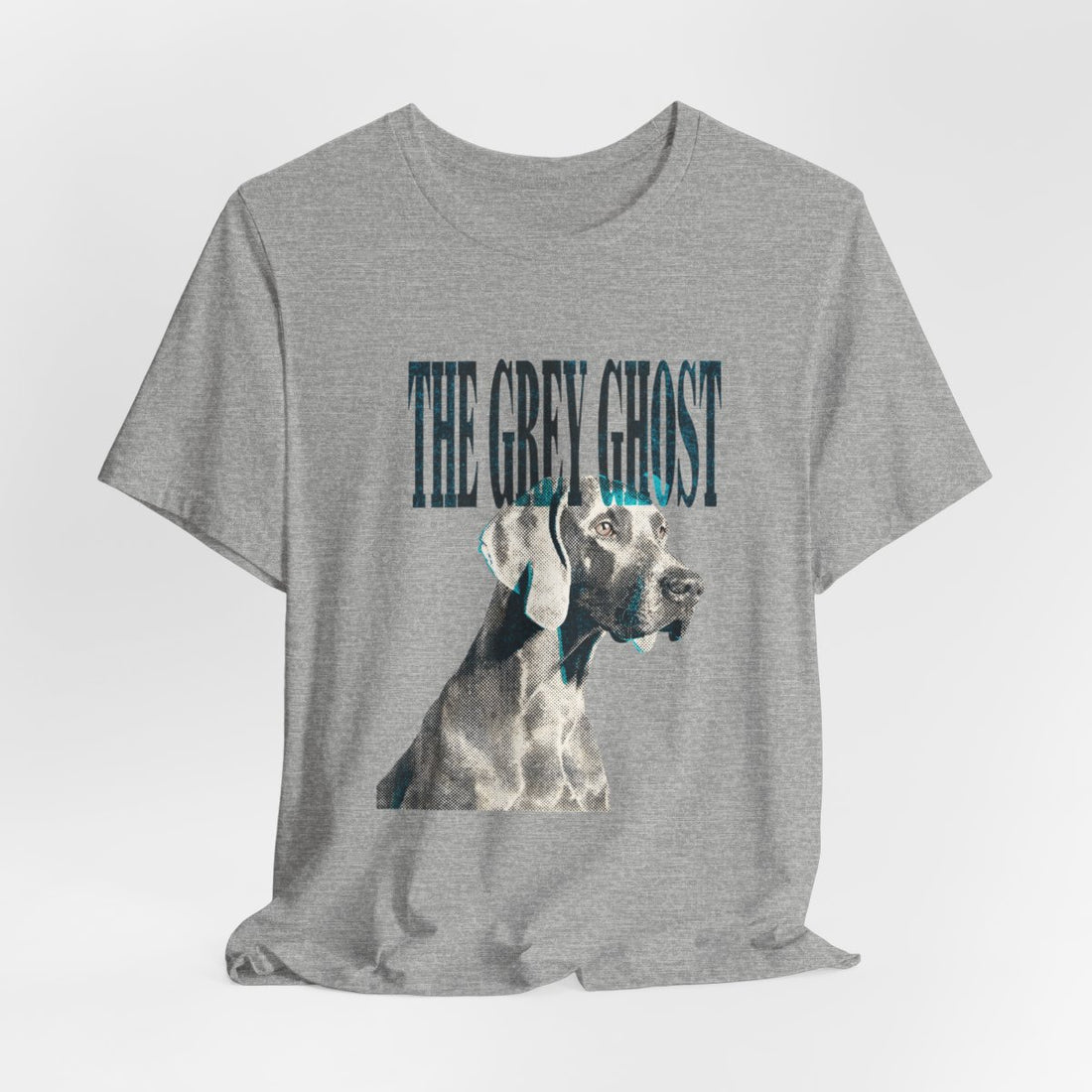 Athletic Heather — Hanging | Weimaraner 'The Grey Ghost' Tee