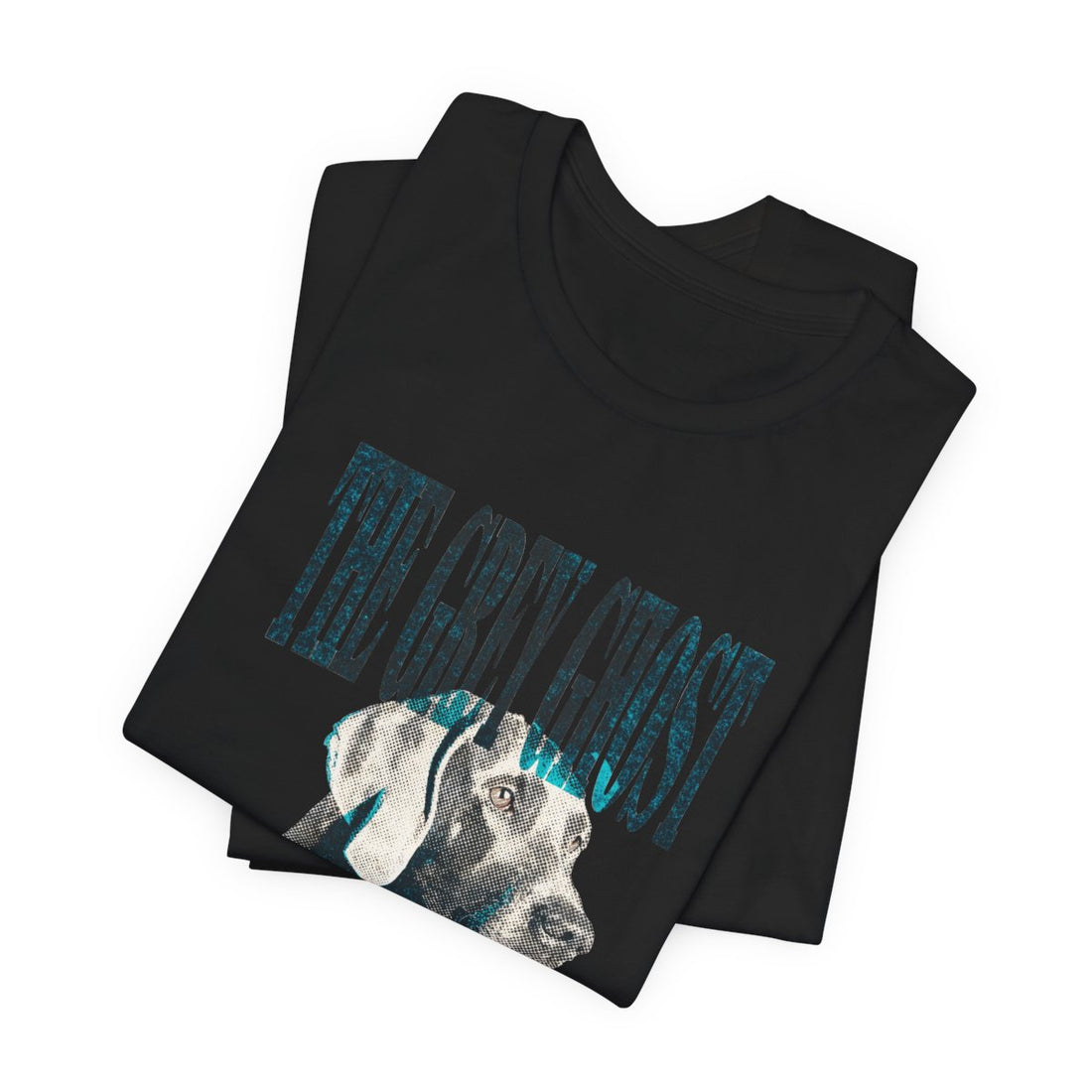 Black — Folded | Weimaraner 'The Grey Ghost' Tee