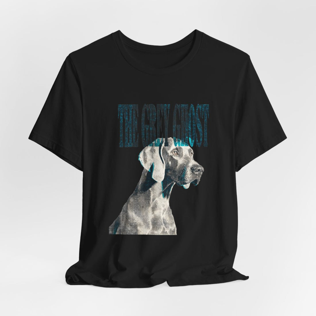 Black — Hanging | Weimaraner 'The Grey Ghost' Tee