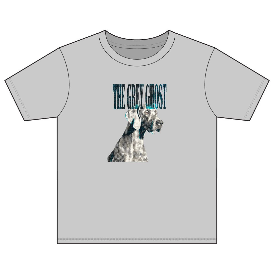 Sport Grey — Front | Weimaraner 'The Grey Ghost' Youth Tee