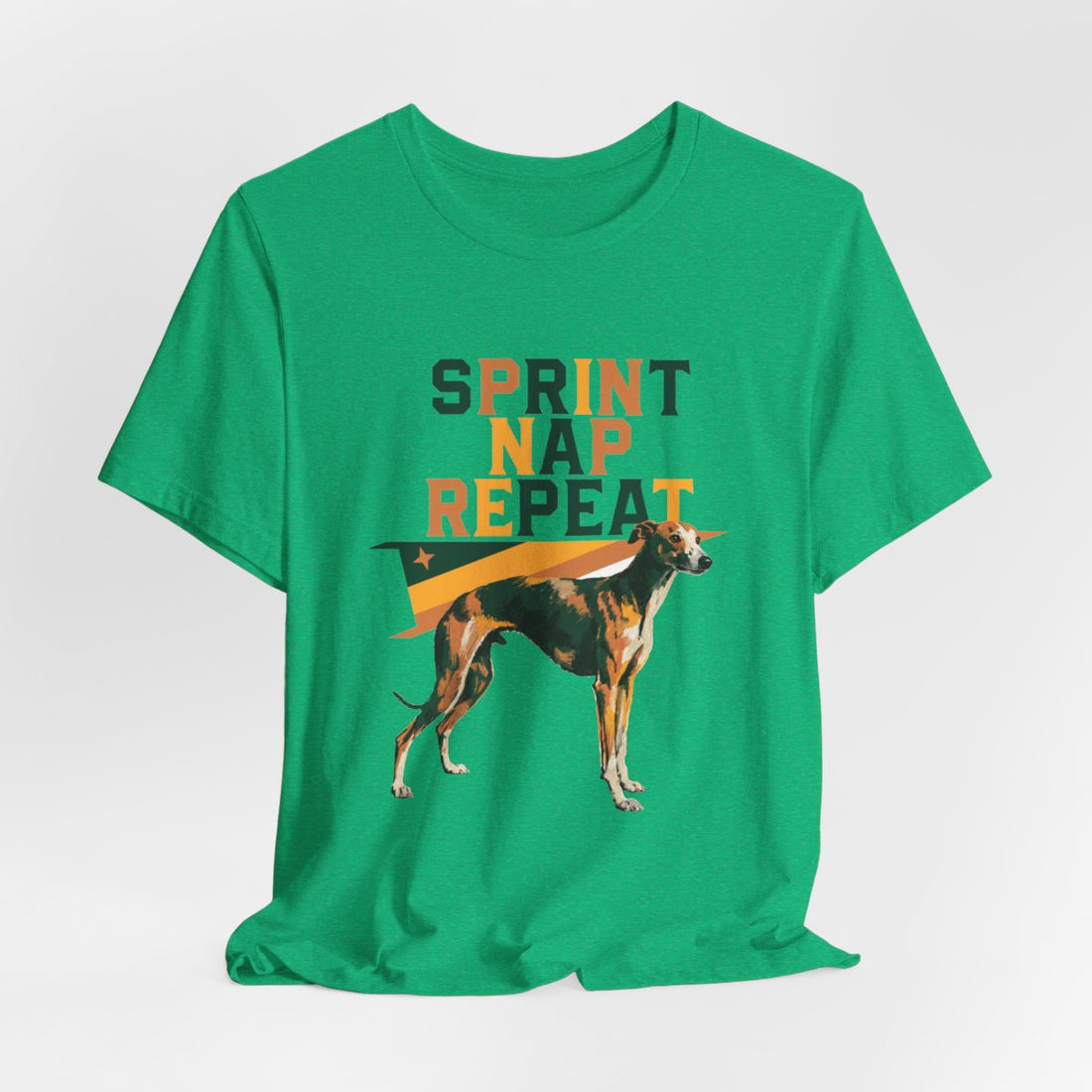 Heather Kelly — Hanging | Whippet 'Sprint Nap Repeat' Tee