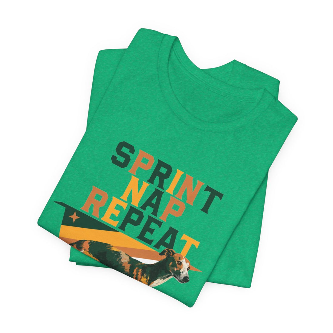 Heather Kelly — Folded | Whippet 'Sprint Nap Repeat' Tee