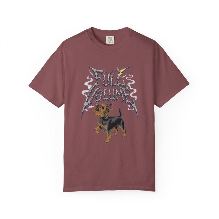 Yorkshire Terrier 'Full Volume' Garment-Dyed Tee