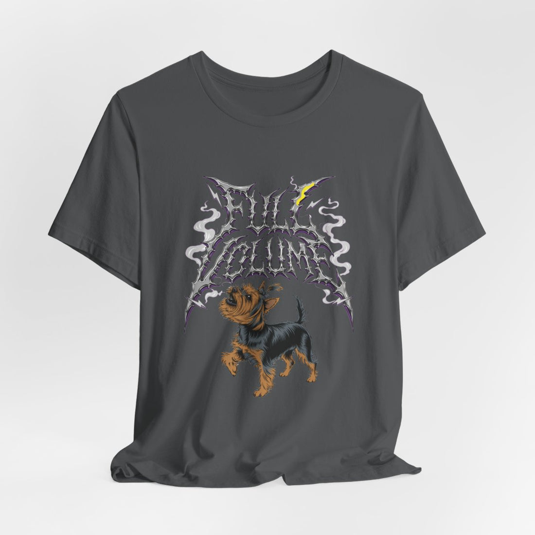 Asphalt — Hanging | Yorkshire Terrier 'Full Volume' Tee