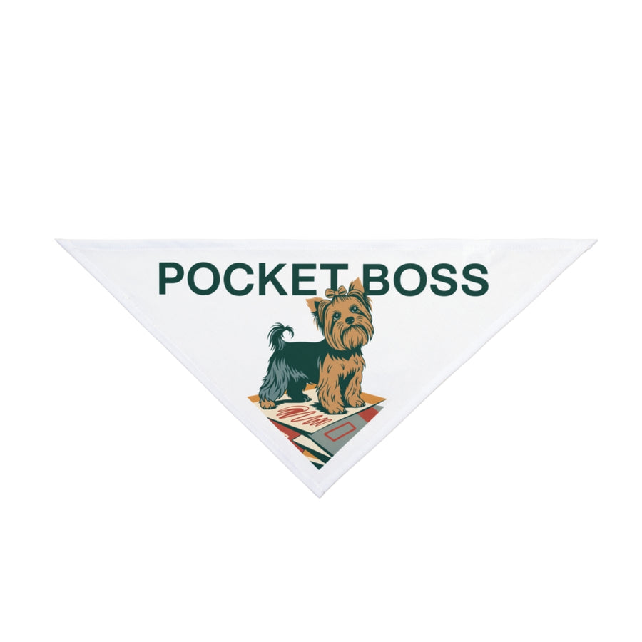 Yorkshire Terrier Pocket Boss Bandana
